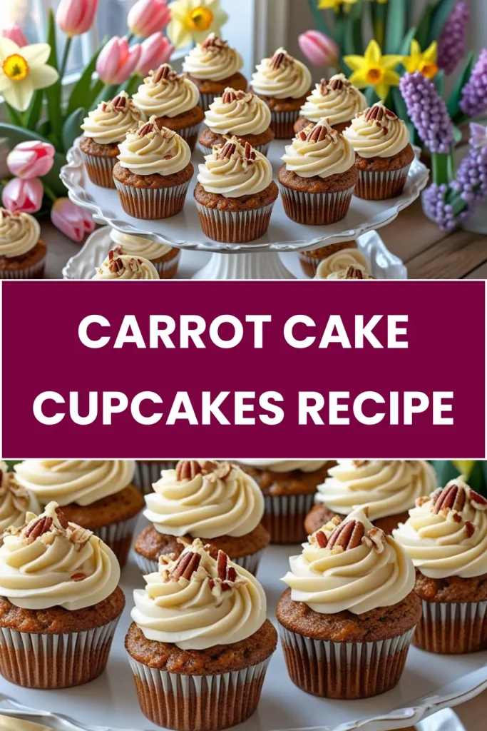 Carrot Cake Cupcakes Recipe 3 Carrot Cake Cupcakes Recipe