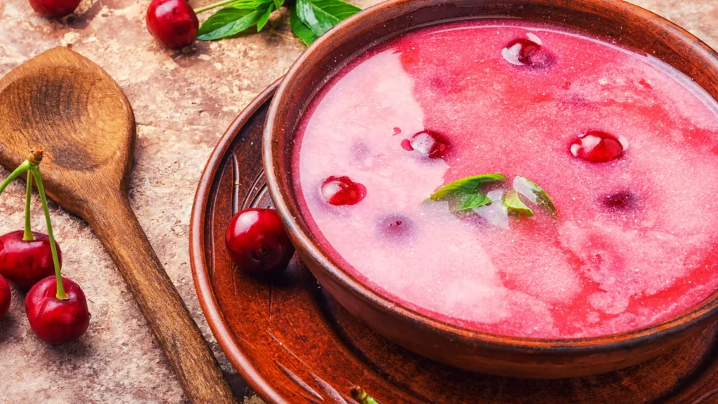 Cherry Soup (Kissel) Recipe 1 Cherry Soup (Kissel) Recipe