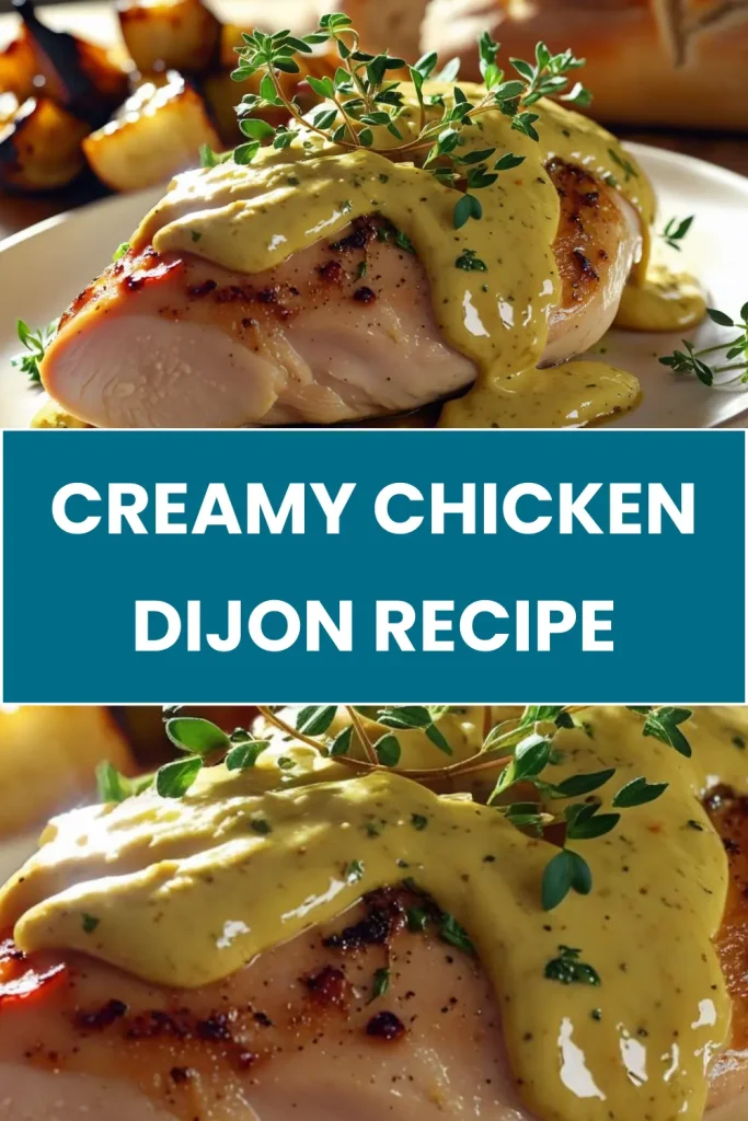 Creamy Chicken Dijon Recipe 3 Creamy Chicken Dijon Recipe