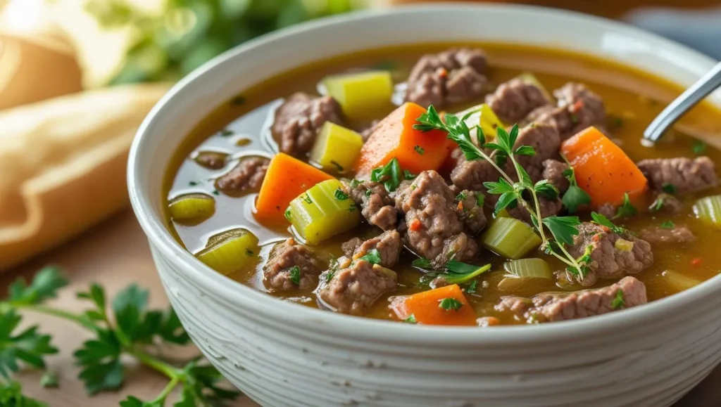 Easy Hamburger Stew Recipe 1 Easy Hamburger Stew