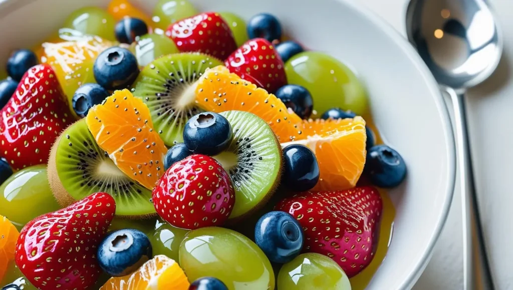 Fruit Salad Recipe with Orange Poppy Seed Syrup 1 Fruit Salad Recipe with Orange Poppy Seed Syrup