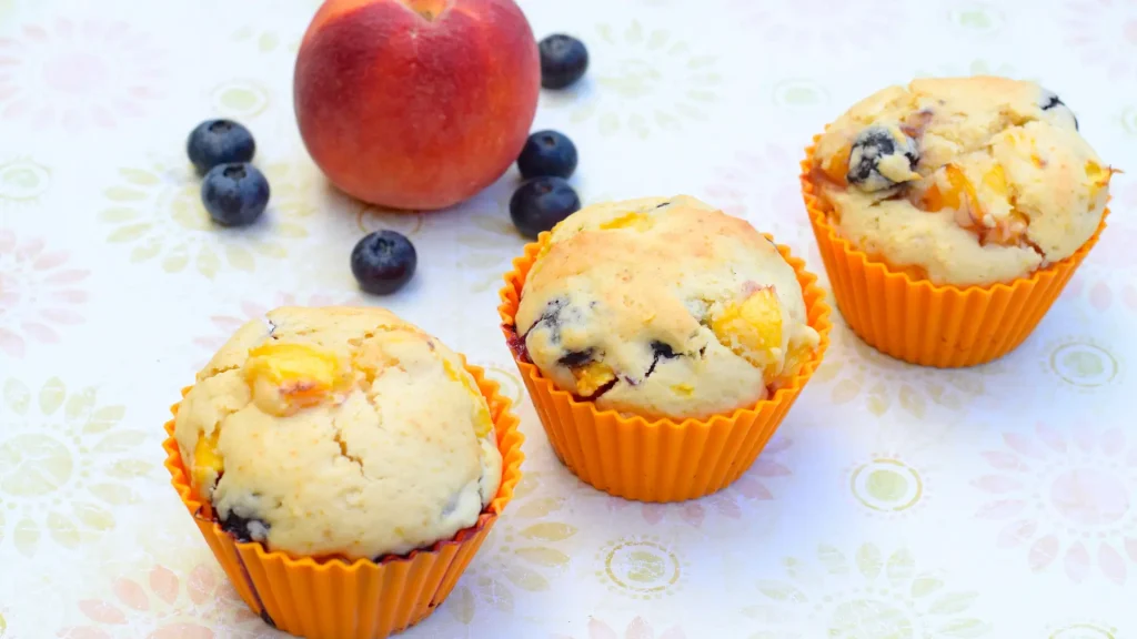 Peach Muffins Recipe 1 Peach Muffins