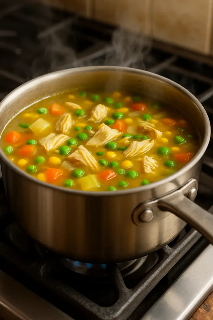 Chicken Vegetable Soup Recipe 2 Cocking soup