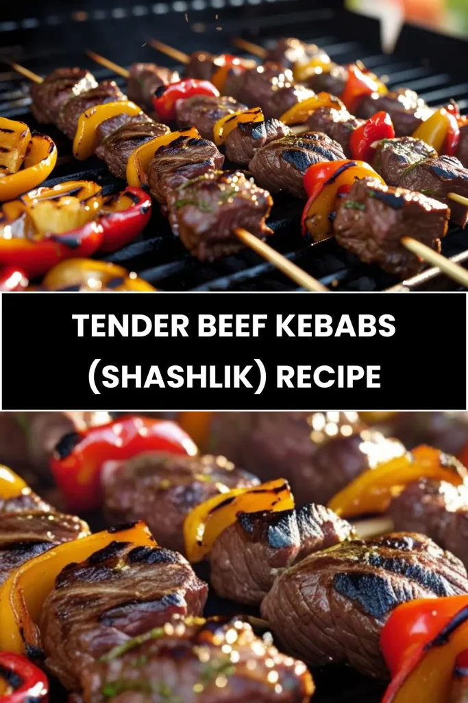 Tender Beef Kebabs (Shashlik) Recipe 3 Tender Beef Kebabs (Shashlik) Recipe