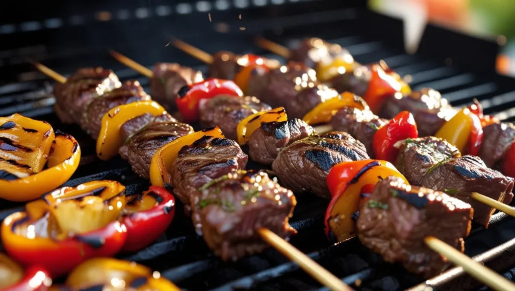 Tender Beef Kebabs (Shashlik) Recipe 1 Tender Beef Kebabs (Shashlik)