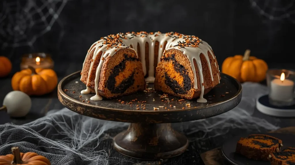 Spooky Swirl Halloween Bundt Cake Recipe 1 Spooky Swirl Halloween Bundt Cake