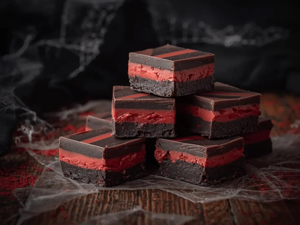 Vampire Fudge: The Spookiest and Easiest Halloween Dessert to Sink Your Teeth Into 1 Vampire Fudge