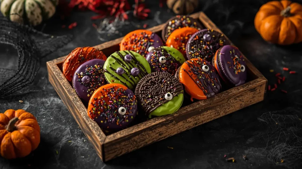 Halloween Dipped Oreos Recipe 1 Halloween Dipped Oreos