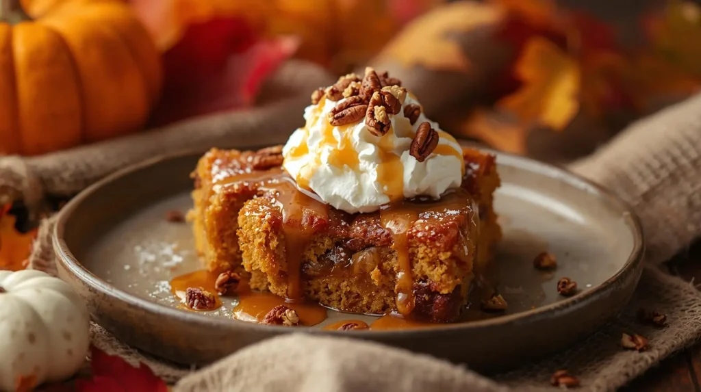 Pumpkin Dump Cake Recipe 1 Pumpkin Dump Cake