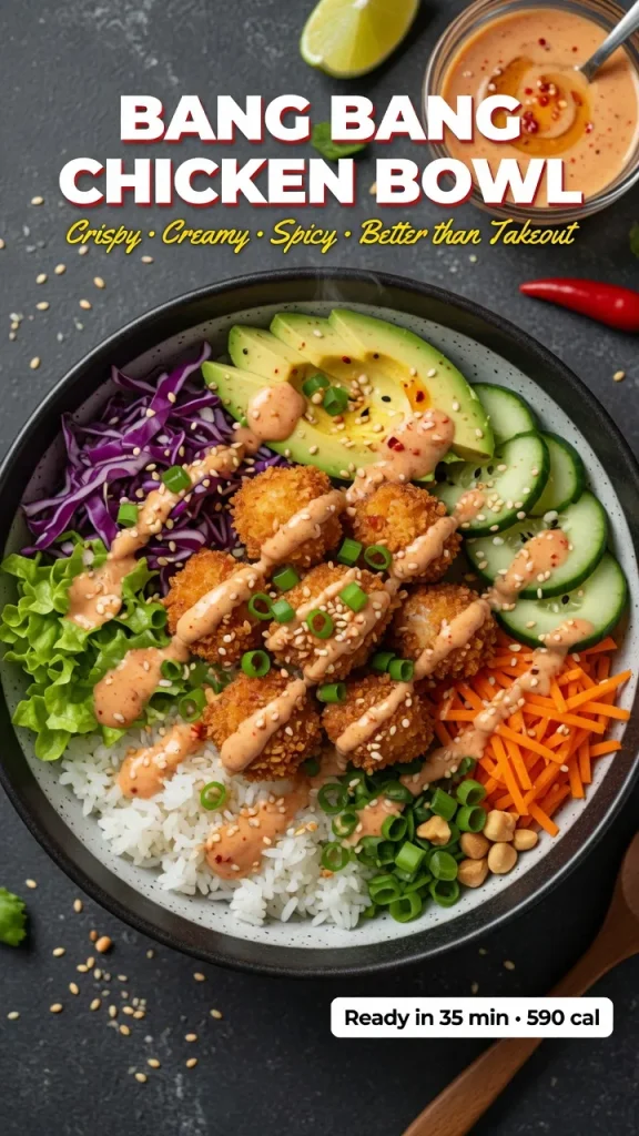 Bang Bang Chicken Bowl: An Amazing Ultimate Recipe 1 Bang Bang Chicken Bowl