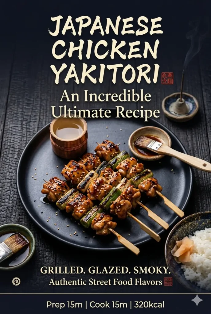 Japanese Chicken Yakitori: An Incredible Ultimate Recipe 1 Japanese Chicken Yakitori